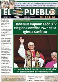 Portada de El Pueblo de Ceuta (Spain)