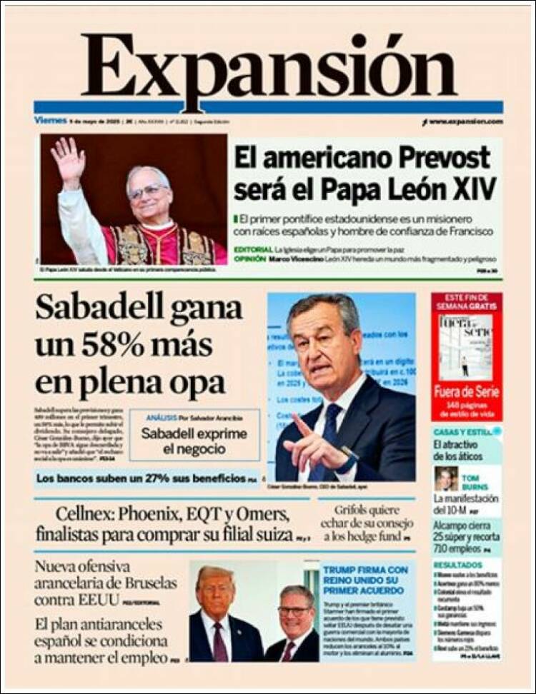 Portada de Expansión (Spain)