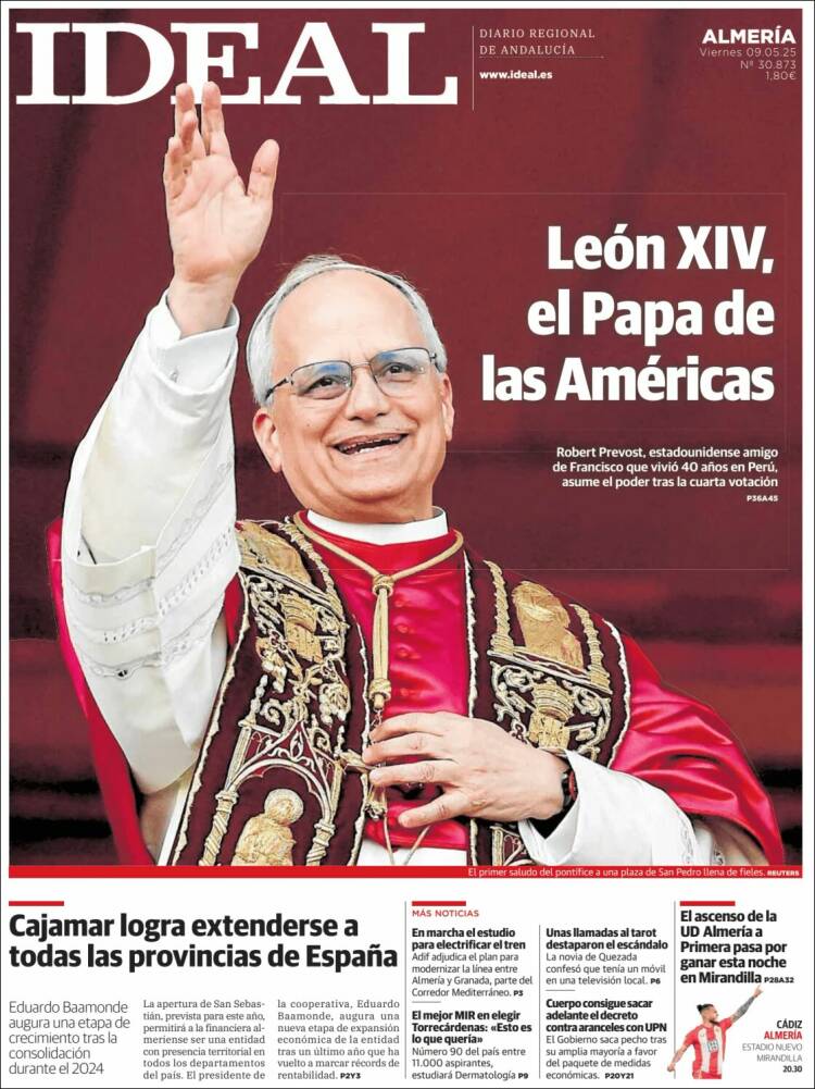 Portada de Ideal Almeria (España)