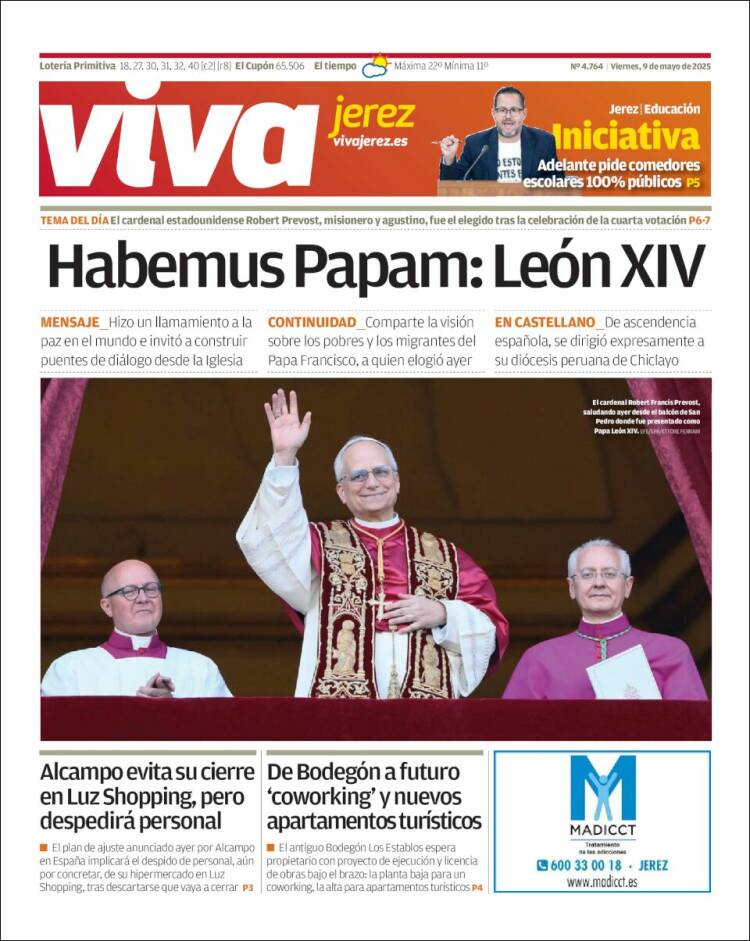 Portada de Información - Jerez (España)