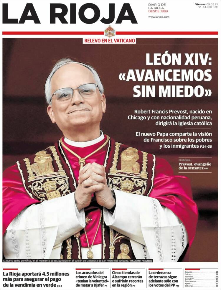 Portada de La Rioja (Spain)
