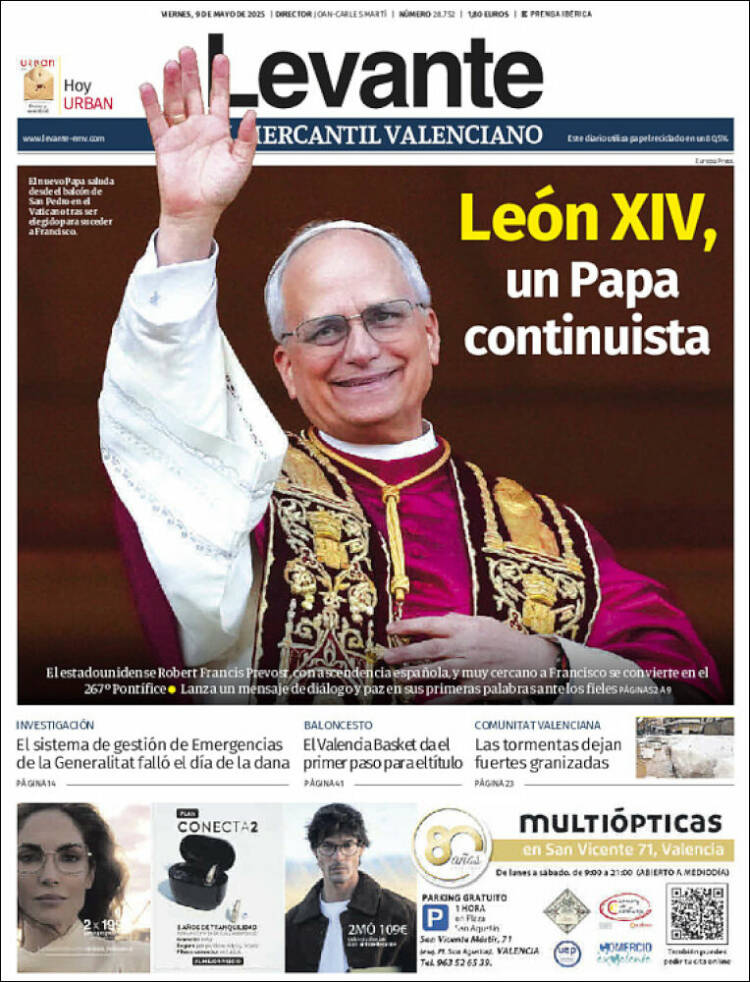 Portada de Levante (Spain)