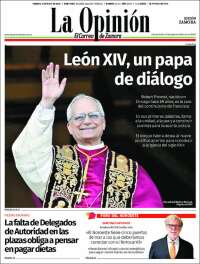 Portada de La Opinión - El Correo de Zamora (Spain)