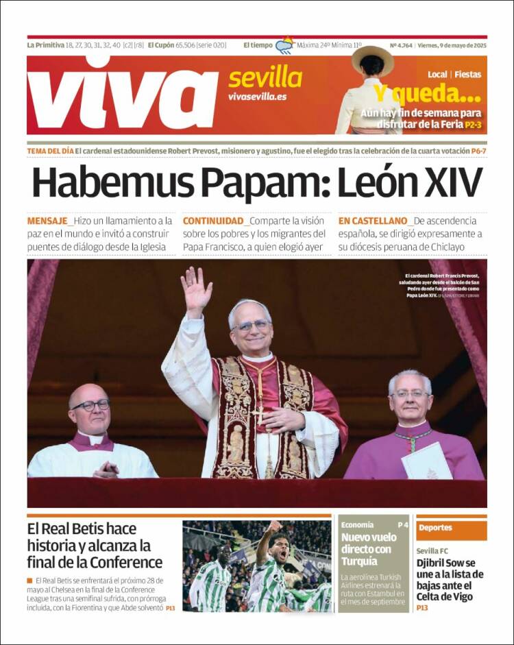 Portada de Viva Sevilla (España)
