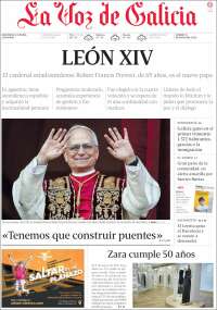 Portada de La Voz de Galicia (Spain)