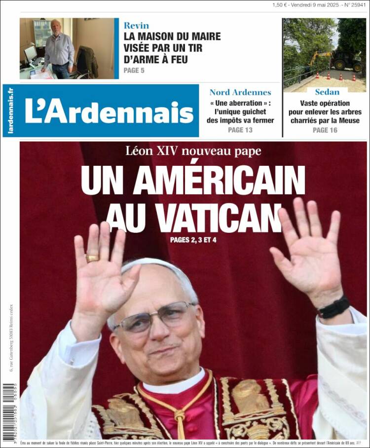 Portada de L'Ardenais (France)