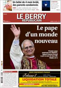 Portada de Berry Republicain (France)
