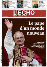 Portada de L'Echo Républicain (France)