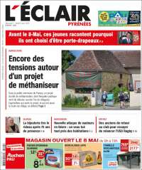Portada de L'Eclair des Pyrénées (France)