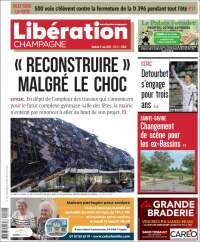 Portada de Libération Champagne (France)
