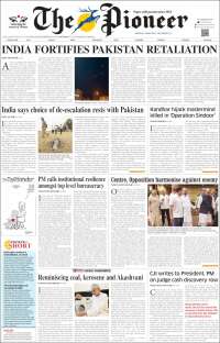 Portada de The Pioneer (India)