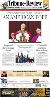 Portada de Tribune-Review (USA)