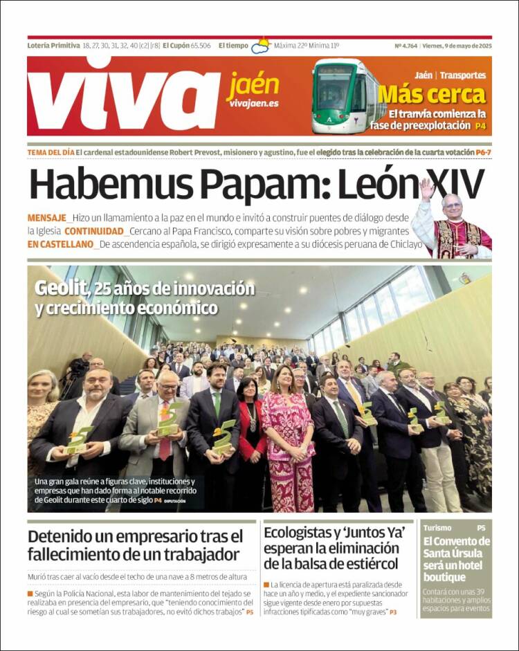 Portada de Viva Jaén (Spain)