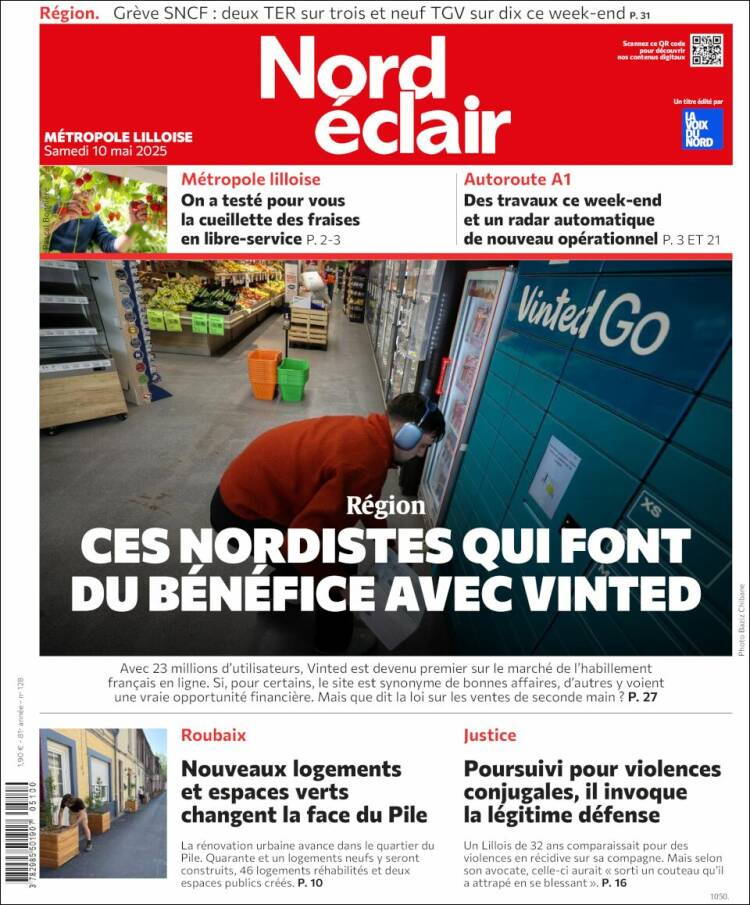 Portada de Nord Éclair (Francia)