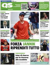 Portada de Quotidiano Sportivo (Italia)