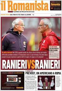Portada de Romanista (Italia)