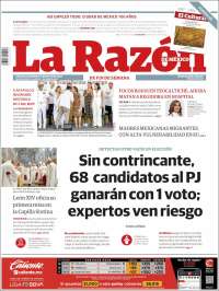 Portada de La Razón (México)