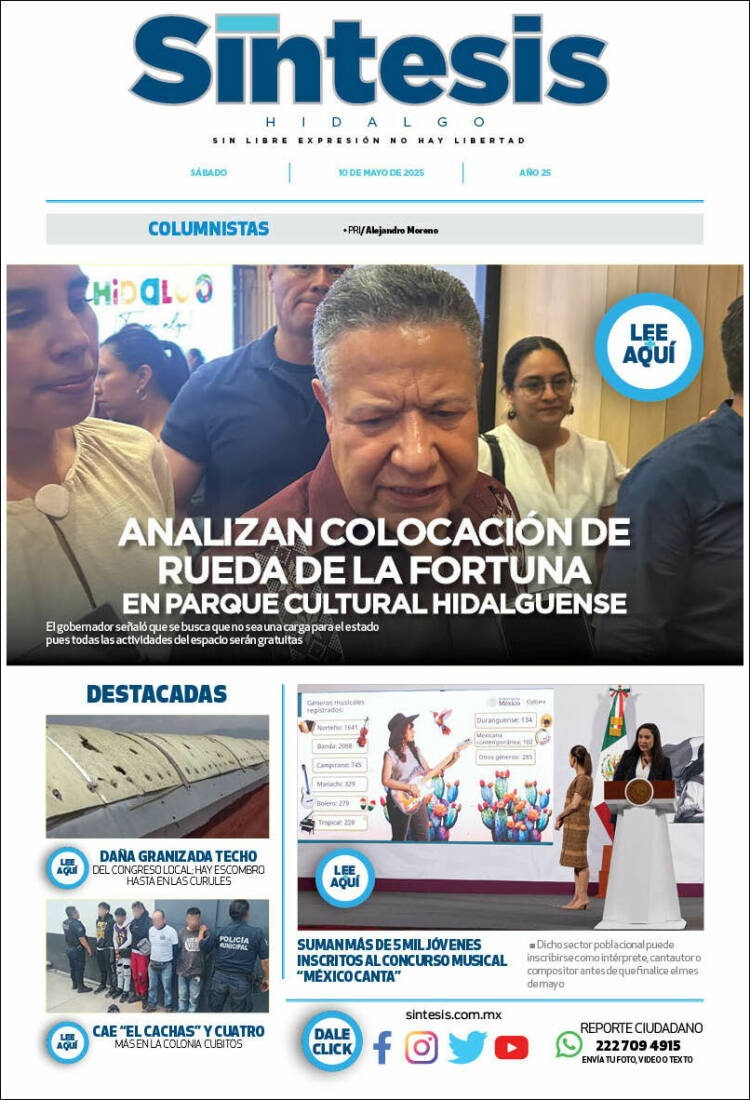 Portada de Sistesis - Hidalgo (México)