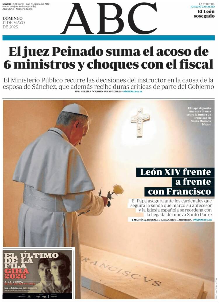Portada de ABC (España)