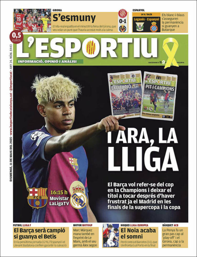Portada de L'Esportiu (España)