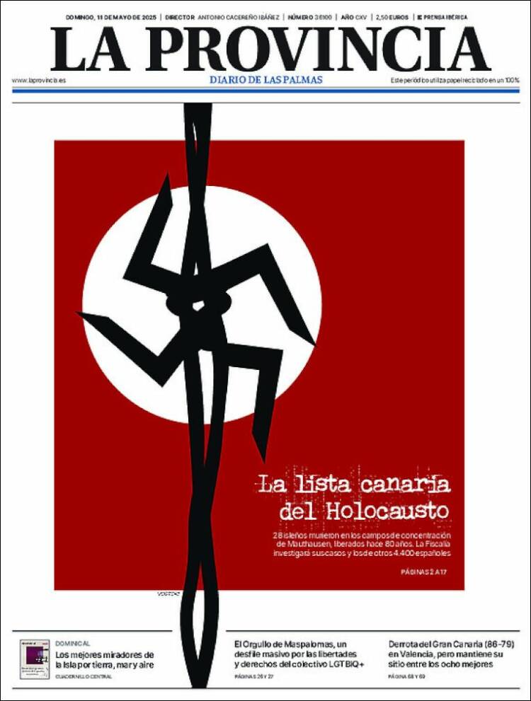 Portada de La Provincia (España)