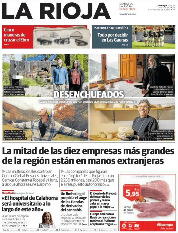 Portada de La Rioja (España)