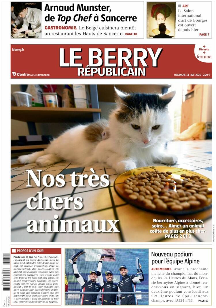 Portada de Berry Republicain (France)