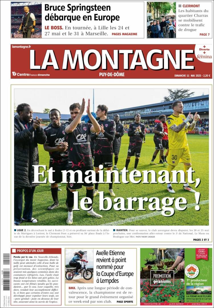 Portada de La Montagne (France)