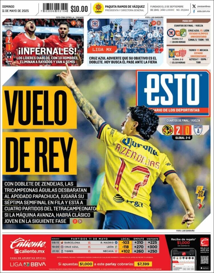 Portada de Esto (México)