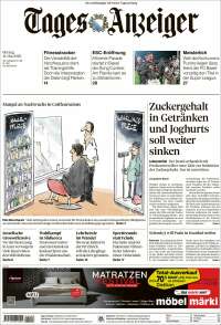 Portada de Tages-Anzeiger (Suisse)