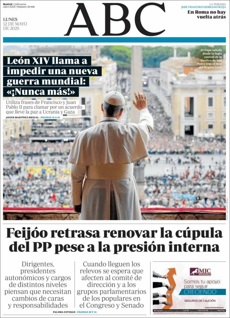 Portada de ABC (España)