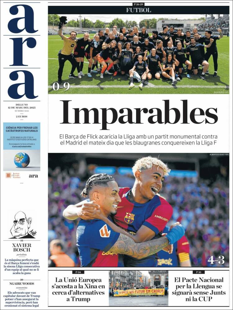 Portada de Ara (España)