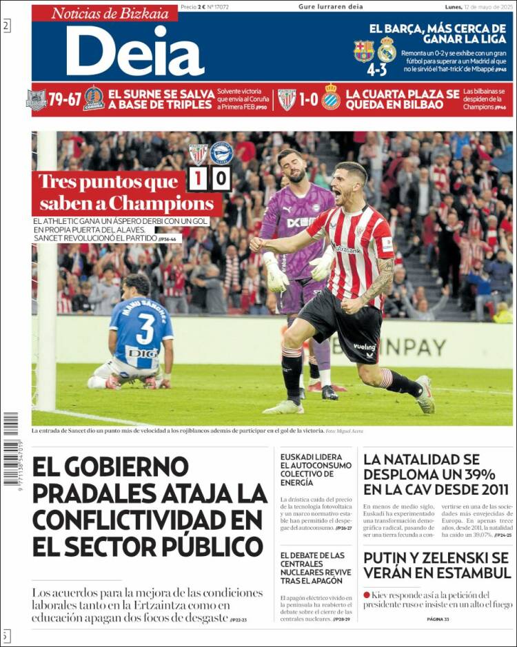 Portada de Deia (España)