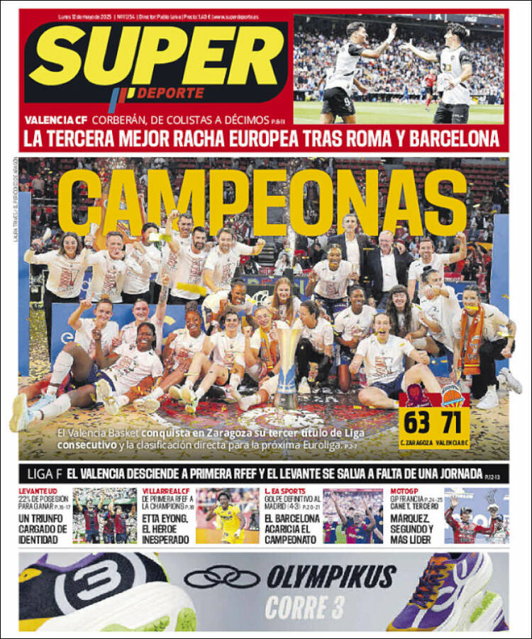 Portada de Superdeporte (España)