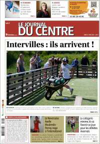 Portada de Le Journal du Centre (France)
