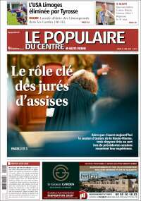 Portada de Le Populaire du Centre (France)