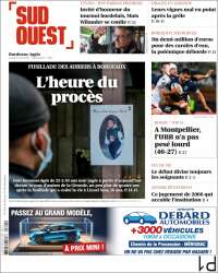Portada de Sud Ouest (France)