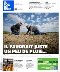 Portada de La Voix du Nord (France)