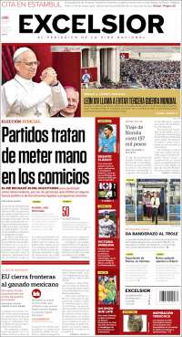 Portada de Excelsior (México)
