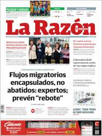 Portada de La Razón (México)