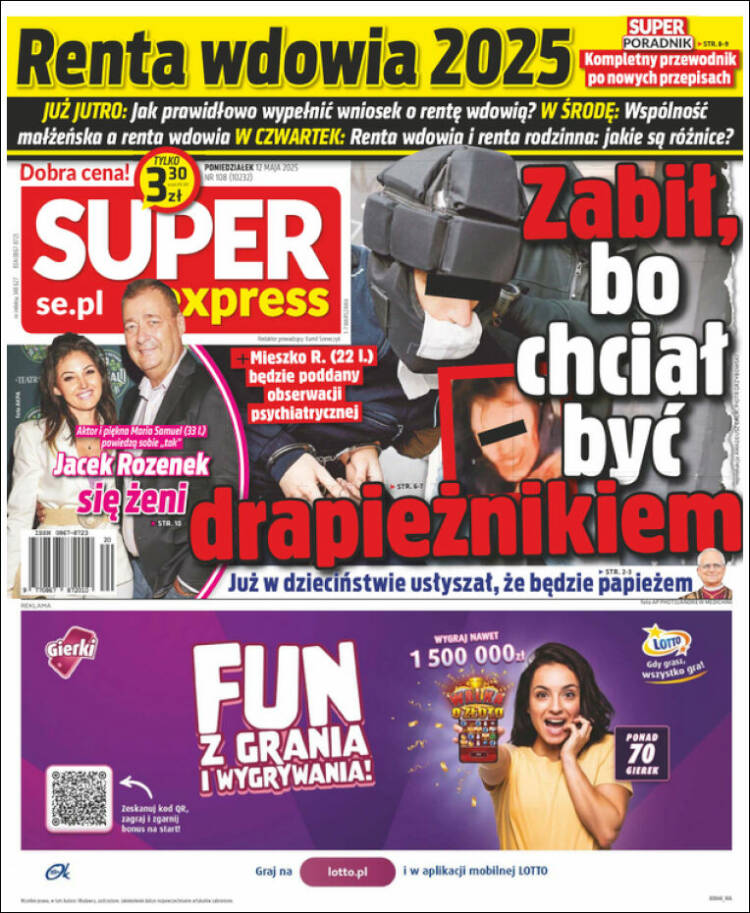 Portada de Super Express (Polonia)