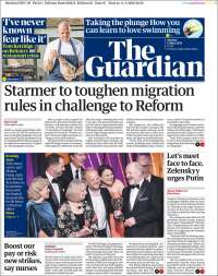 Portada de The Guardian (United Kingdom)