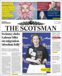 Portada de The Scotsman (United Kingdom)