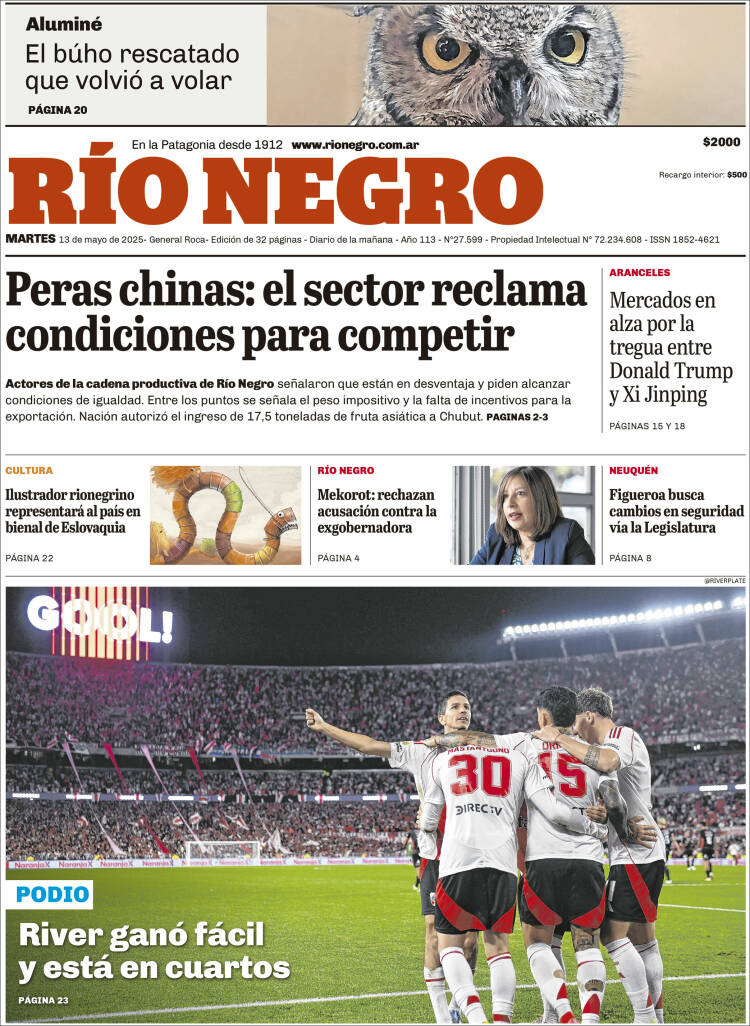 Portada de Rio Negro (Argentina)