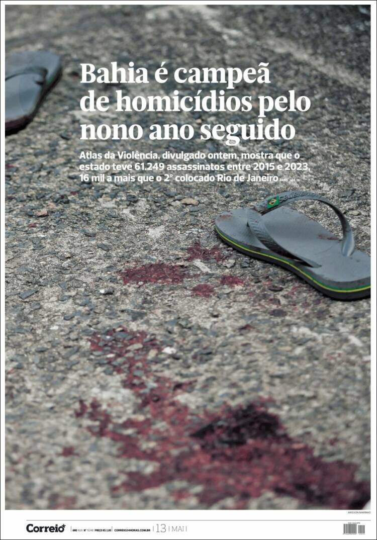 Portada de Correio* (Brasil)
