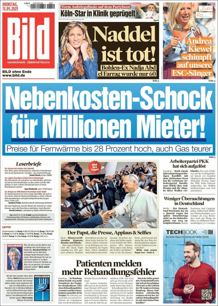 Portada de Bild (Alemania)