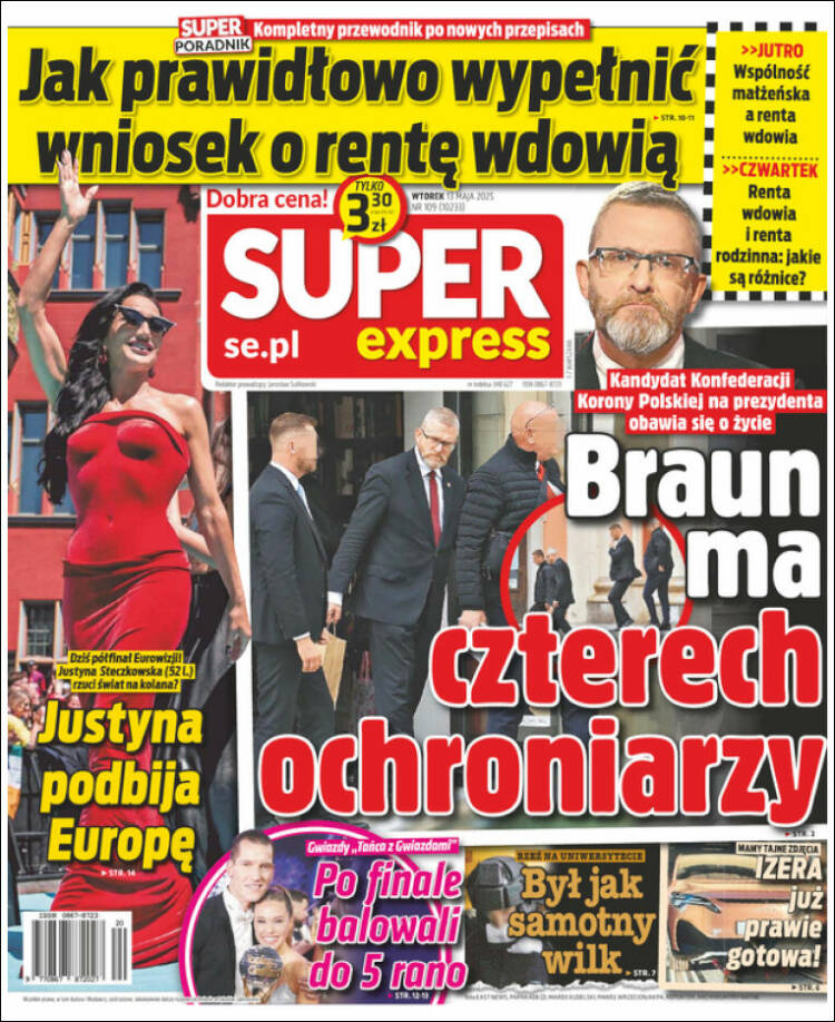 Portada de Super Express (Polonia)