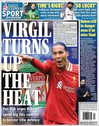 Portada de Express Sport (Reino Unido)