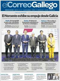Portada de El Correo Gallego (Spain)