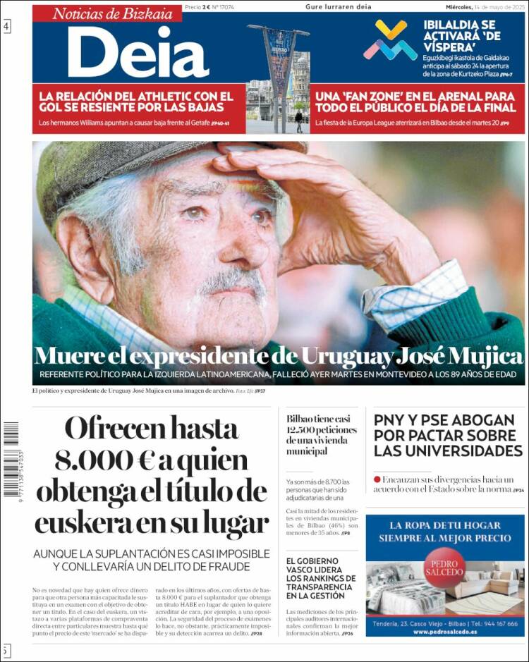 Portada de Deia (Spain)